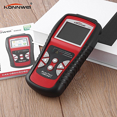 Konnwei Car Scanner EOBD CAN OBDII OBD2 Car Code Reader Diagnostic Scan Tool Black HonTai