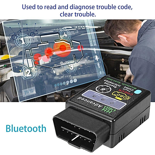 Generic OBD2 Car Scanner Code Reader Bluetooth CAN Scan Tool For Torque Android ELM327