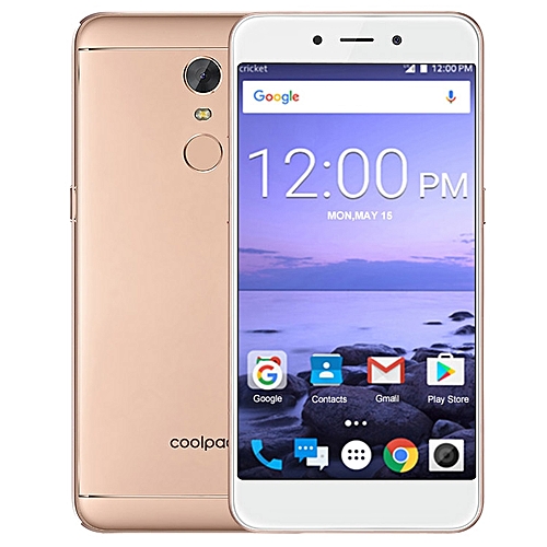 Coolpad E2 5-inch (2GB, 16GB ROM) Android 7.1, 2500mAh, 8MP+5MP, Dual Sim 4G LTE Smartphone - Gold