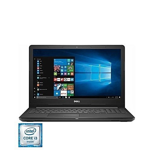 Dell Inspiron 3567-3276BLK Intel Core I3-7130U 2.7GHz (1TB HDD, 8GB RAM) 15.6-Inch (1366 X 768) Bluetooth Windows 10 Laptop With Webcam - Black