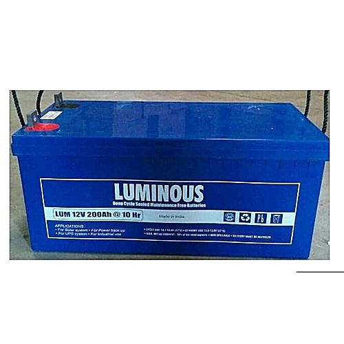 Luminous Deep Cycle Inverter Battery 200AH /12Volts - Luminous