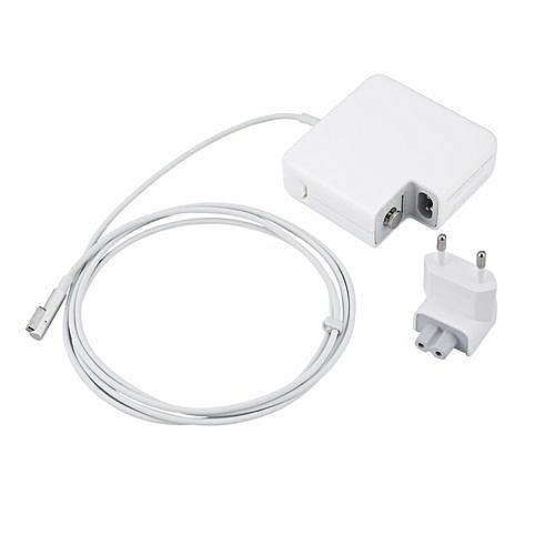 Apple 85W 220V AC Power Adapter Charger For Apple MacBook Air Pro 17" T-Tip /L-Tip White