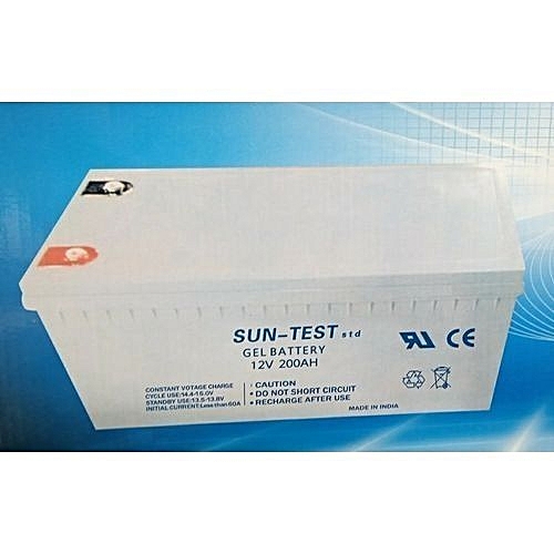 sun test 12V 200AH INVERTER BATTERY- SUN-TEST