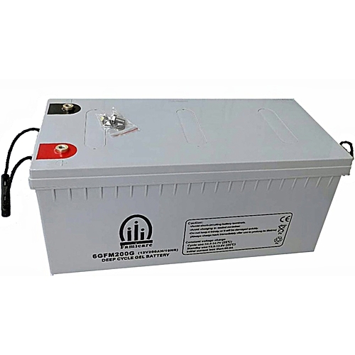 Famicare 200Ah Deep Cycle Inverter Battery