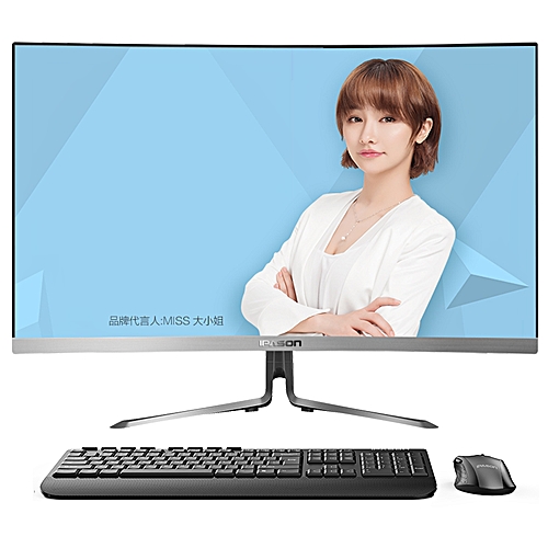 Generic P11 All-in-one Computer-Intel Core I3-8100 WIN10 With 23.8" Monitor Silver