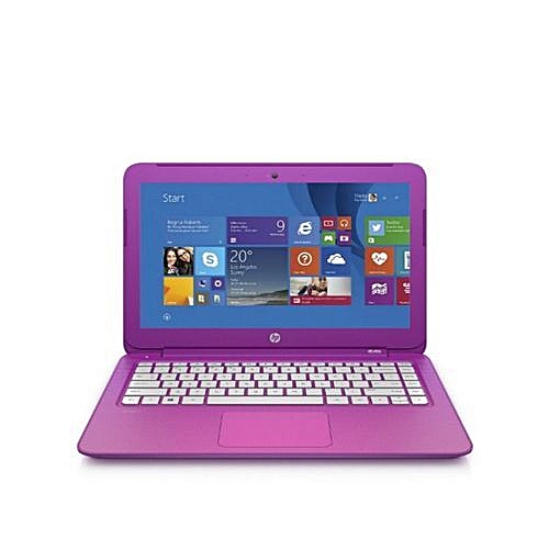 HP Mini Laptop Stream 11 Intel Celeron, (4GB,64GB SSD) 11.6-Inch Screen Wins 10- Purple +Free Sleeve