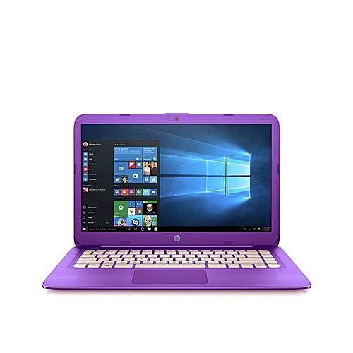 HP Stream 11 Mini Laptop (Intel Celeron-4GB/64GB SSD) + Free Mouse And Led Lamp Wins 10 Purple