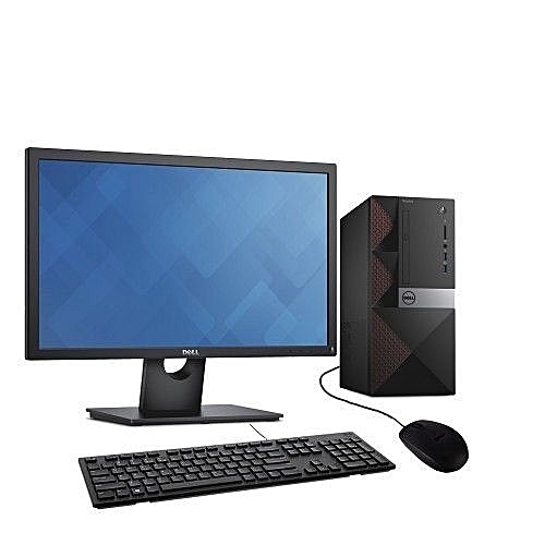 Dell OptiPlex 3050 Desktop - Intel Core I3 4G Ram 500GB Hdd Freedos With 19.5" Monitor Black