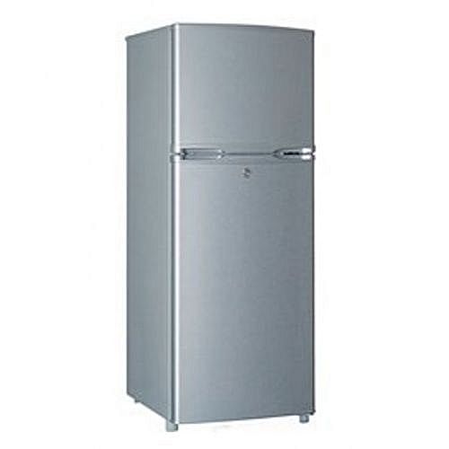 Polystar Double Door Refrigerator With Silver Colour PV-DD215L
