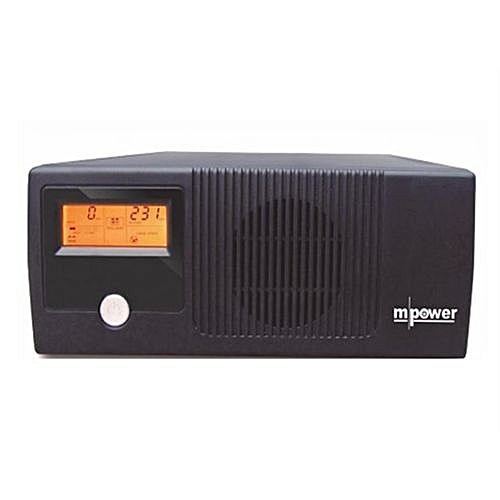 Mpower 1200W/12V Inverter With Fast Smart Battery Charger & LCD Display - 1.2KVA