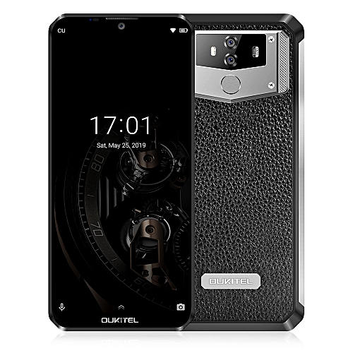 Oukitel K12 4G 6.3-inch Smartphone MT6765 Helio P35 2.3GHz 6GB RAM 64GB Dual Rear Cameras - Black
