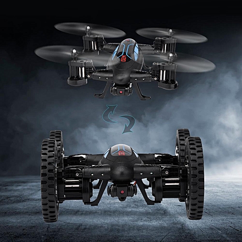 Generic Air-Road RC Flying Car 2 In 1 Flying Car RC Quadcopter Drone Helicopter With 0.3MP Camera One Key Return Remote Control Car
