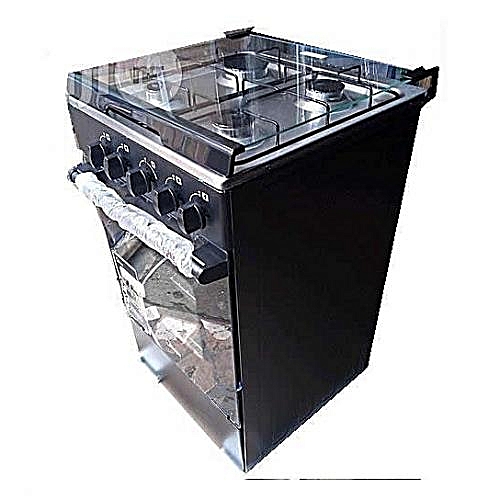 Midea 4 Burners Standing Gas Oven + Cooker + Grill + Oven Tray