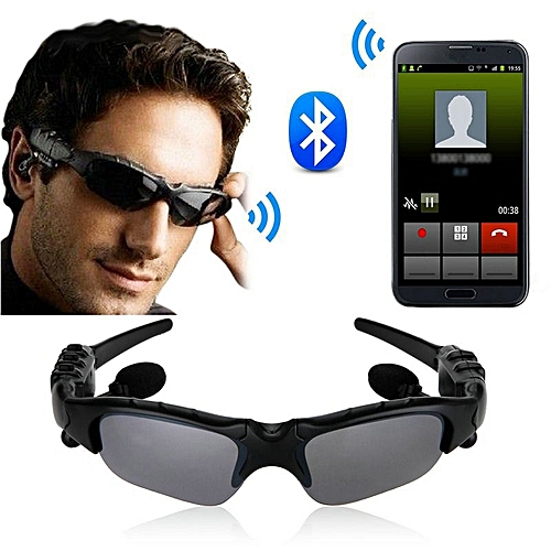 Generic Suitable Sunglasses Bluetooth Headset Outdoor Sport Glasses Earphones With Bluetooth Stereo Wireless Headphone For IPhone Samsung Xiaomi MP3 Players & Accessories / Headphones/Earphone