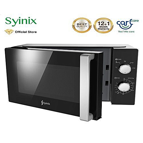 Syinix 20L.Manual Microwave Oven With Grill SY-MW820-01M 800W