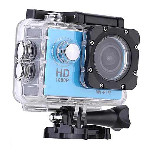 Generic W9B 1080P 30FPS Max 12MP Wifi Waterproof 30M Shockproof 170degree Wide Angle 2.0 Screen Outdoor Action Sports Camera Camcorder Digital Cam Video HD DV Car DVR