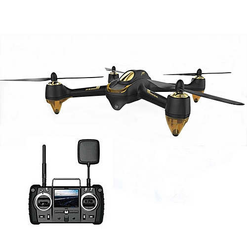 Hubsan Hubsan H501S X4 5.8G FPV Brushless With 1080P HD Camera GPS RC Drone Quadcopter RTF-Black FPV1 Remote Control Version