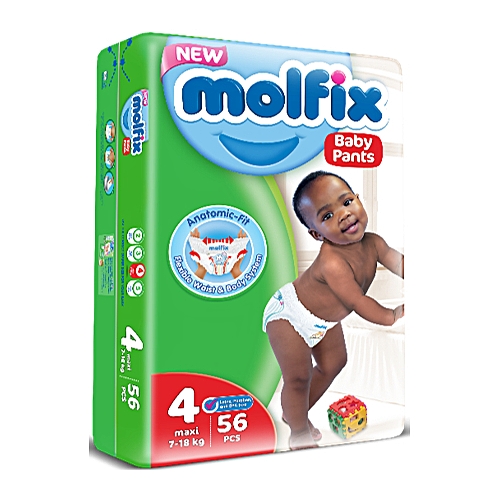 Molfix Pants Size 4 Jumbo Pack (56pcs) X 3