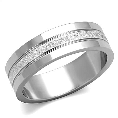 Zen Zen Stainless Steel Wedding Ring