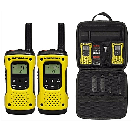 Motorola Motorola Tlkr T92 H2O PMR446 2-Way Walkie Talkie Waterproof Radio Twin Pack With Travel Case[ETA 7 Working Days] WWD