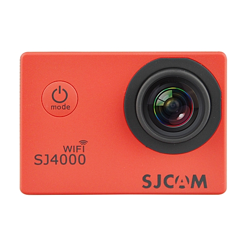 Generic SJCAM SJ4000 Wifi1080P Digital Sports Waterproof Helmet Camera+Extra 2 Batteries Red-