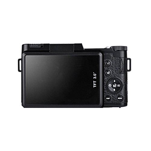 Generic Professional 3.0 Inch LCD Display 1080P Video Digital Camera 4X Zoom 24MP Black