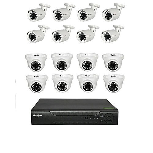 Generic 16 CHANNELS CCTV Camera Complete SECURITY SURVEILLANCE Kit + 6 TERABYTE HDD