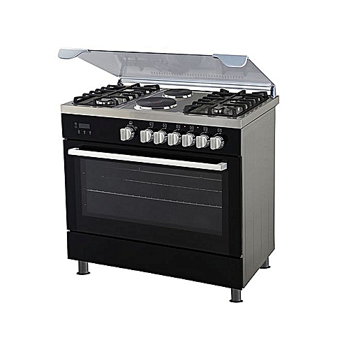 Polystar 4 Gas Burner + 2 Hot Plate & Oven Grill Cooker- LAGOS ONLY