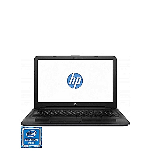 HP Notebook 15.6-Inch 15-ra011nia Intel Celeron N3060 (4GB RAM, 500GB HDD) Free DOS Laptop - Jet Black