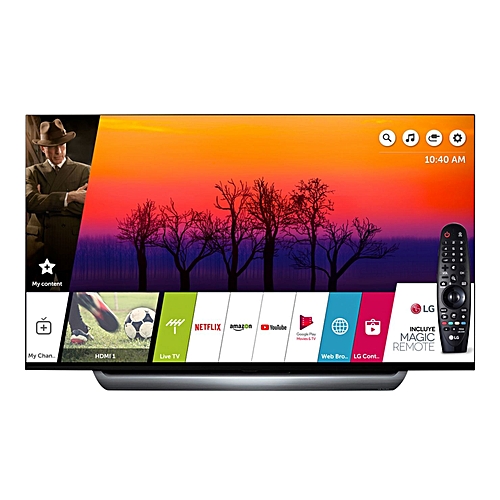 LG 65" Inch 4K HDR Smart OLED TV W/ AI ThinQ - With Magic Remote - 65C8